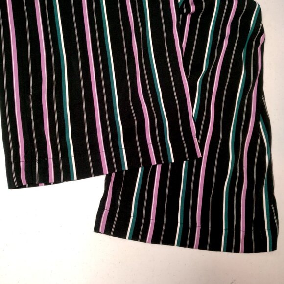 Torrid Size 1 Plus 1X Jumper Sleeveless Stretch Knit Tank Challis Stripe Pants - Picture 13 of 13